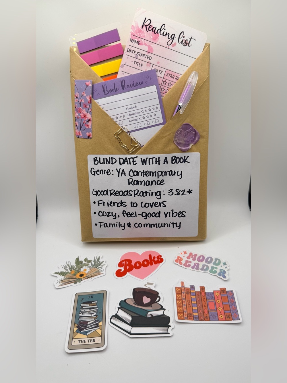 Blind Date With A Book #34 - YA Contemporary Romance Book & Accessories Set